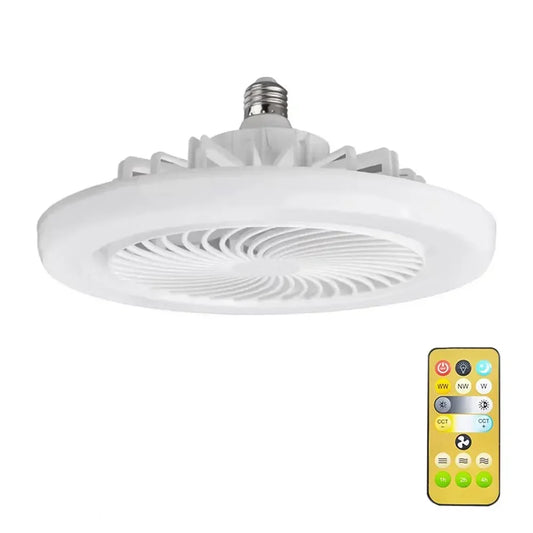 VENTILADOR DE TECHO, LUZ LED CON CONTROL REMOTO